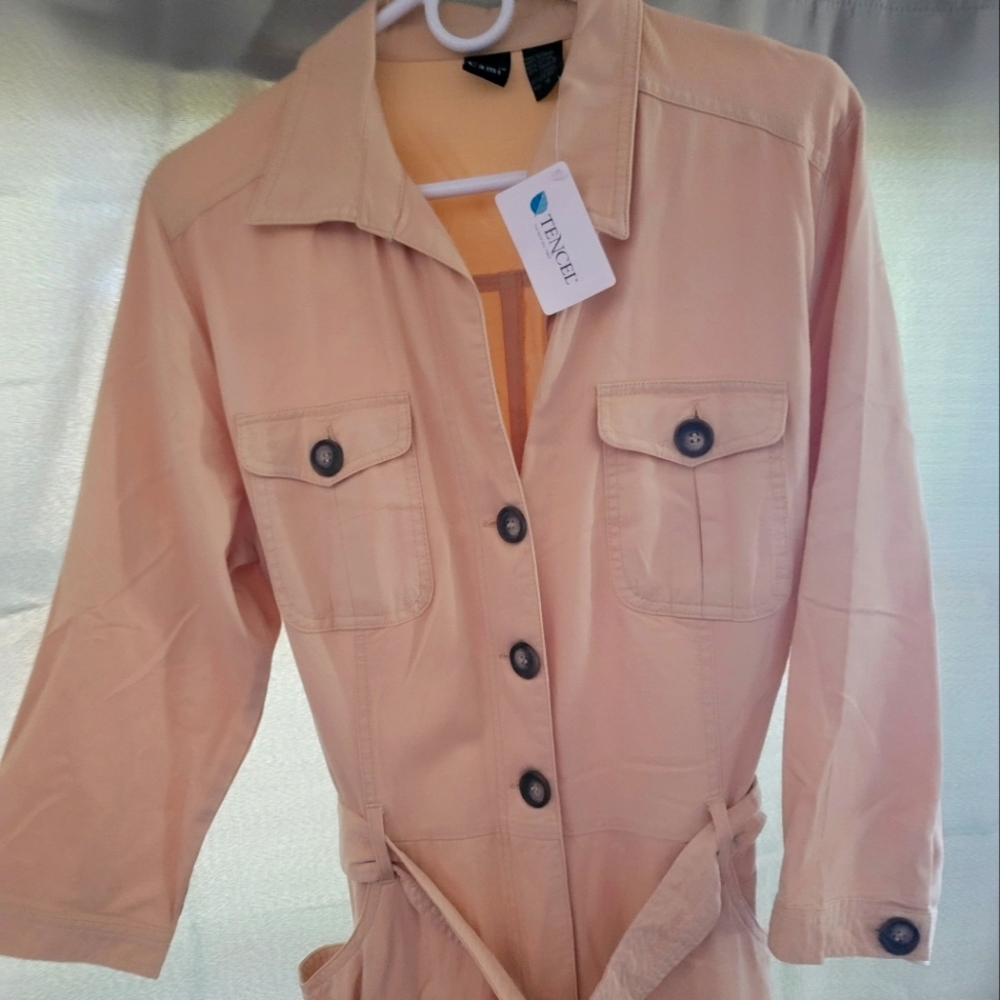 Jumpsuit Denim Yellow
